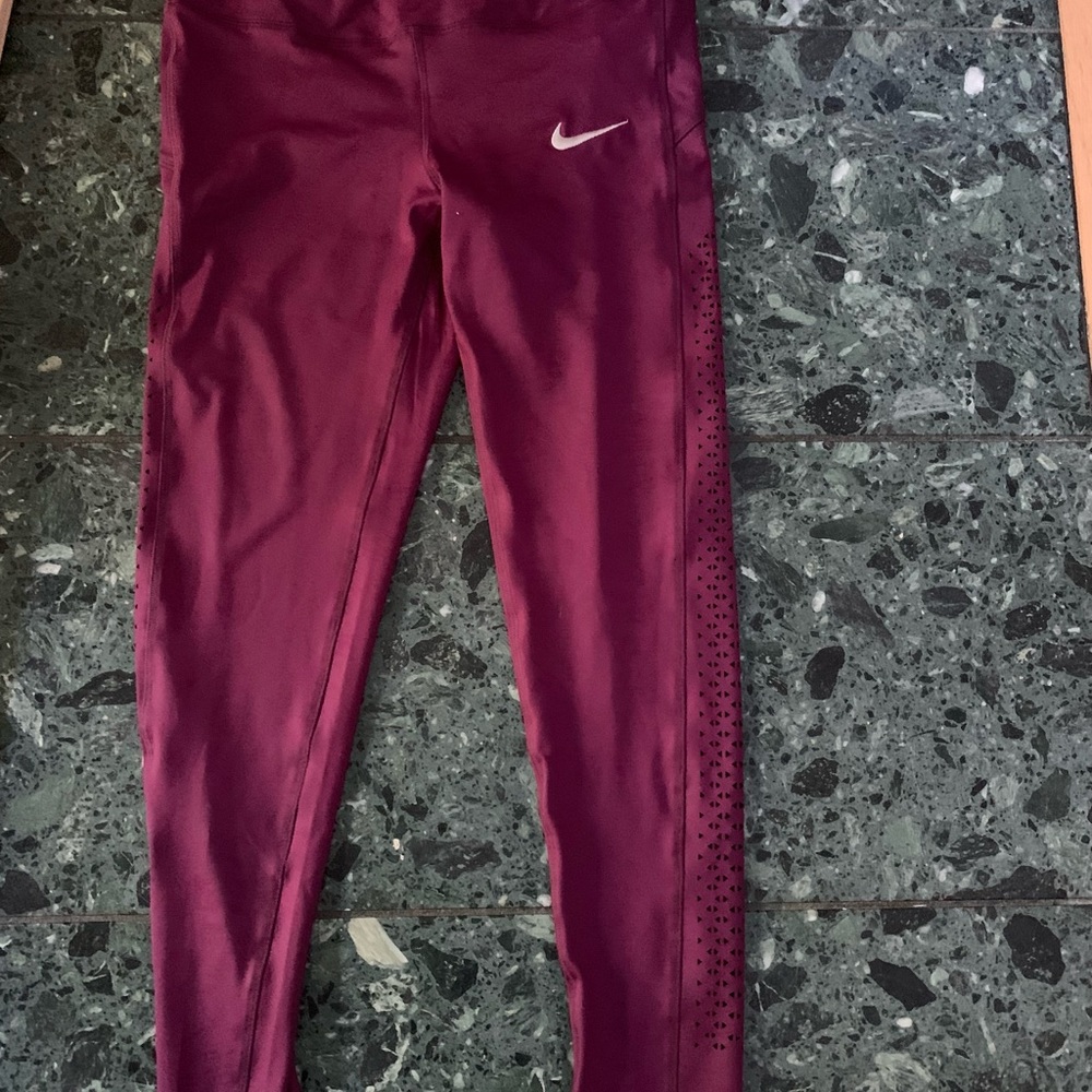 Full length woman Nike leggings large